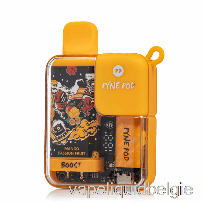 Vape-vloeistof Pynepod 8500 Wegwerp Mango-passievrucht